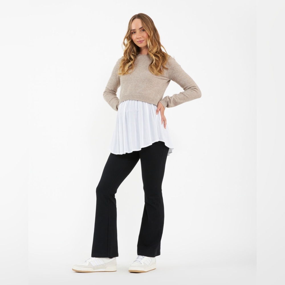 NWT Ripe Two-Piece Maternity Sweater - Picture 6 of 8